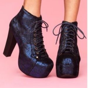 Jeffrey Campbell lita platform ankle boot size 8